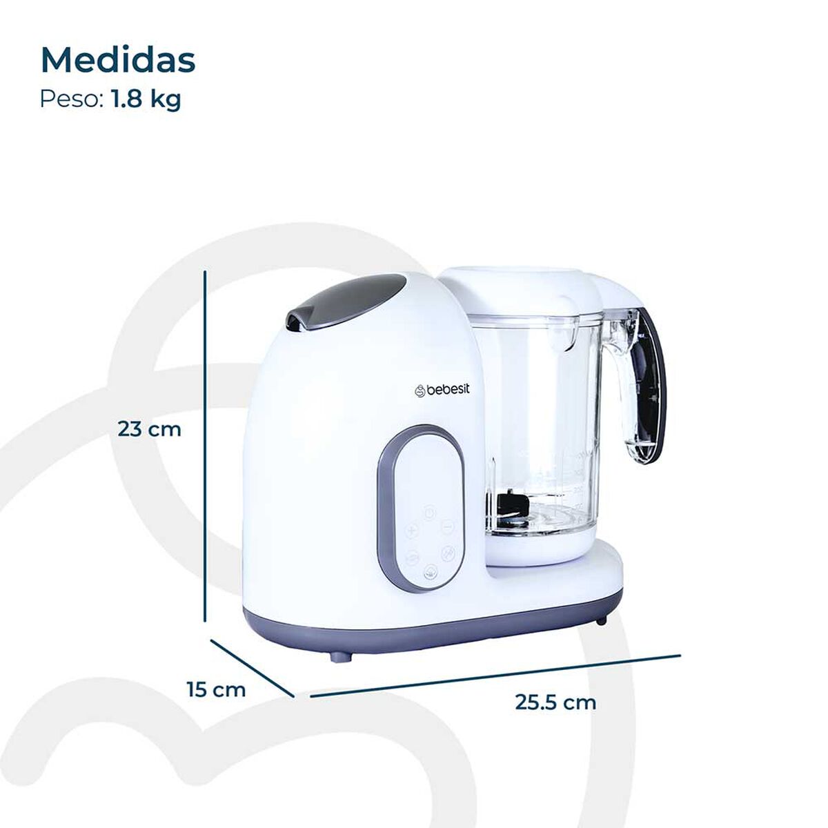 Procesadora de Alimentos Digital Bebesit
