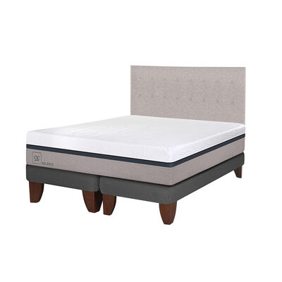 Imagen 2 del producto Cama Europea CIC Base Dividida King Balance + Respaldo Tigris