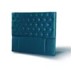 Respaldo Latam Home King Florencia Tela Velvet Azul