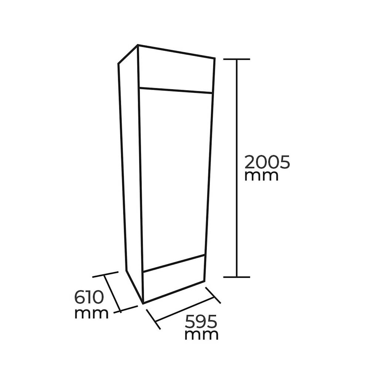 Visicooler Maigas LG360 327 lts.