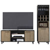 Combo Rack TV + Bar TuHome Kaia