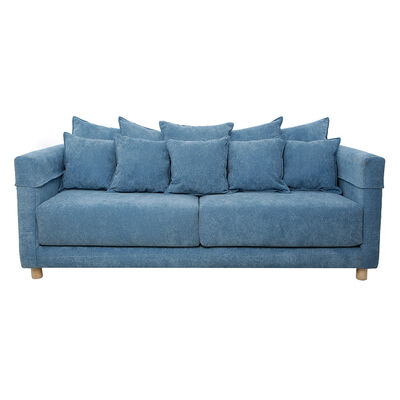 Sofá Barra Design Alma 3 Cuerpos Azul