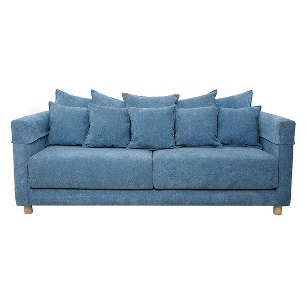 Sofá Barra Design Alma 3 Cuerpos Azul
