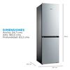 Midea Refrigerador No Frost 259 lts. MDRB379FGF50 180x54.7CM