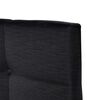 Cama Europea Rosen Base Dividida King Tempo + Respaldo Issey Grafito + Cómoda Baker Grafito