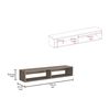 Rack TV TuHome R-150 Hasta 70" Bardolino