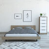 Cama 2 Plazas + Cómoda 5 Cajones