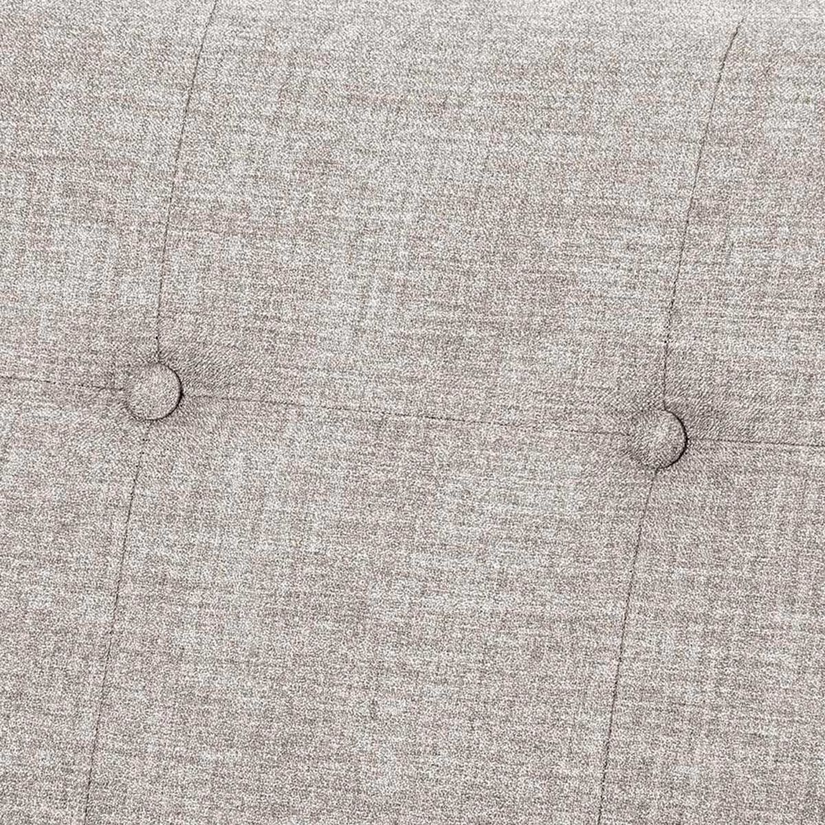 Sof&aacute; Black Factory Huevito 3 Cuerpos Crudo