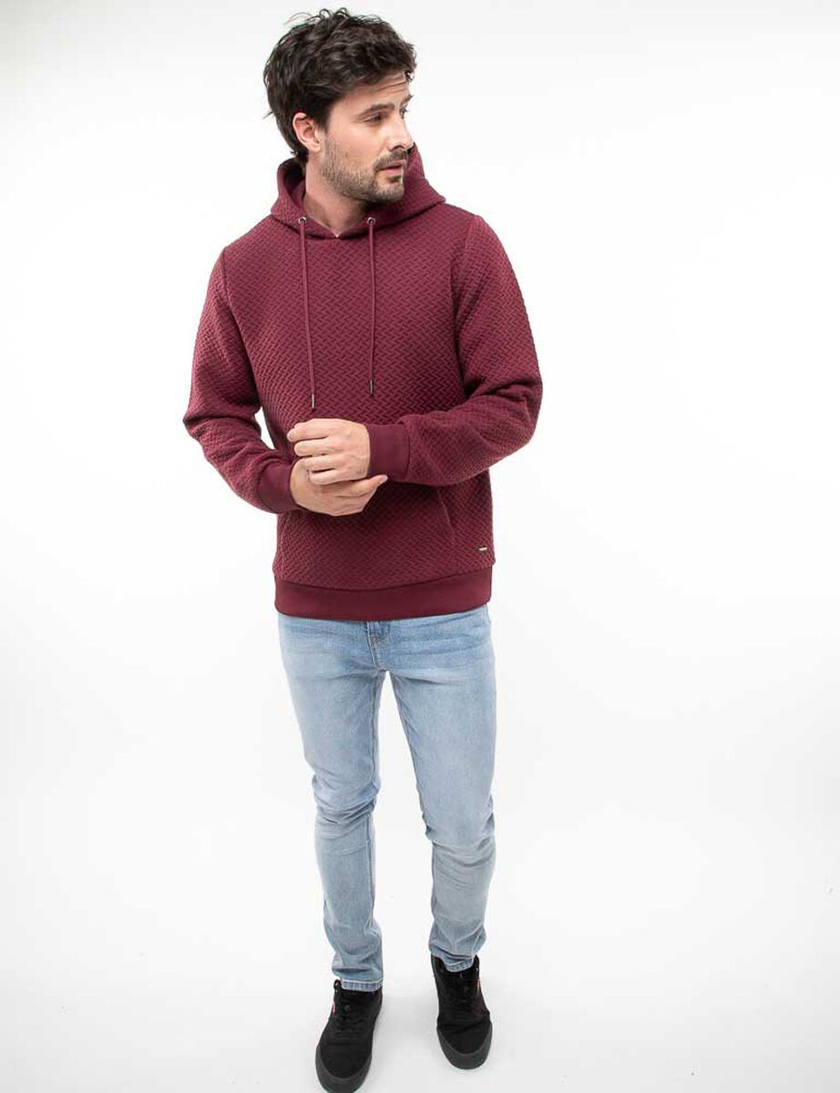 Poleron Hoodie Slim Hombre Zibel