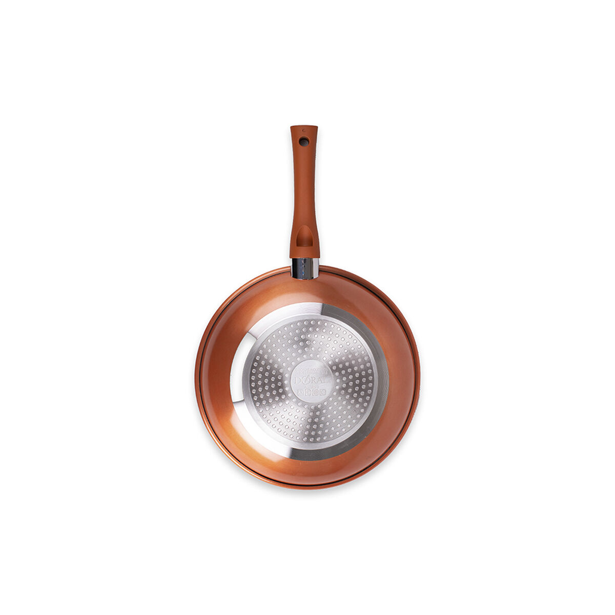 Sartén Acero Inoxidable Doral Montecarlo 24 cm Salmón