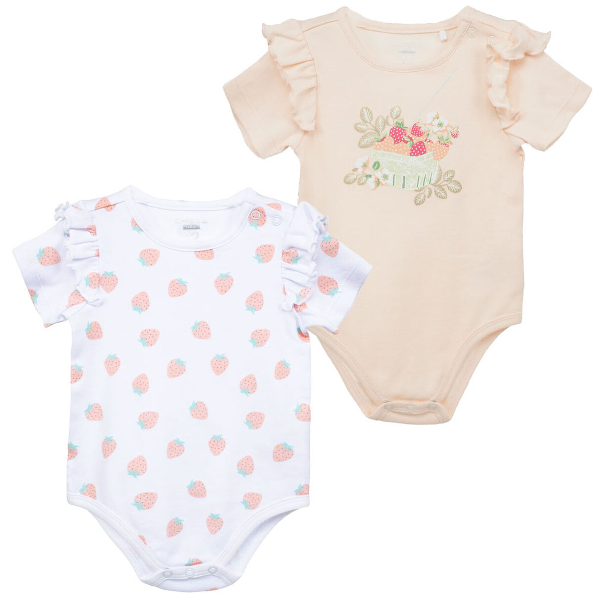 Pack 2 Body Manga Corta Beba Chess Baby