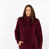 Polerón Mujer Portman Club Burdeo, Denim, Gris, Negro, Rosado