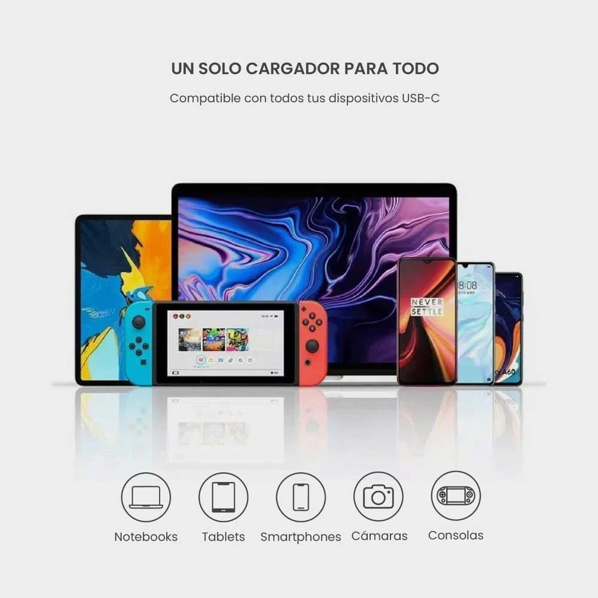 Cargador Levo 45W USB-C