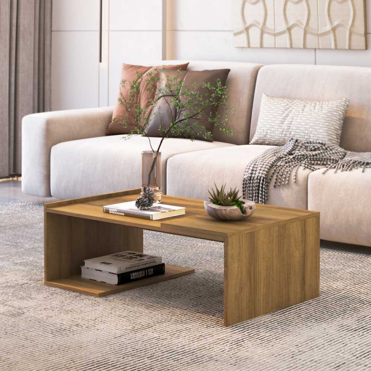 Mesa de Centro Exit Torino Nogal