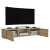 Panel TV TuHome Glen 49" Macadamia