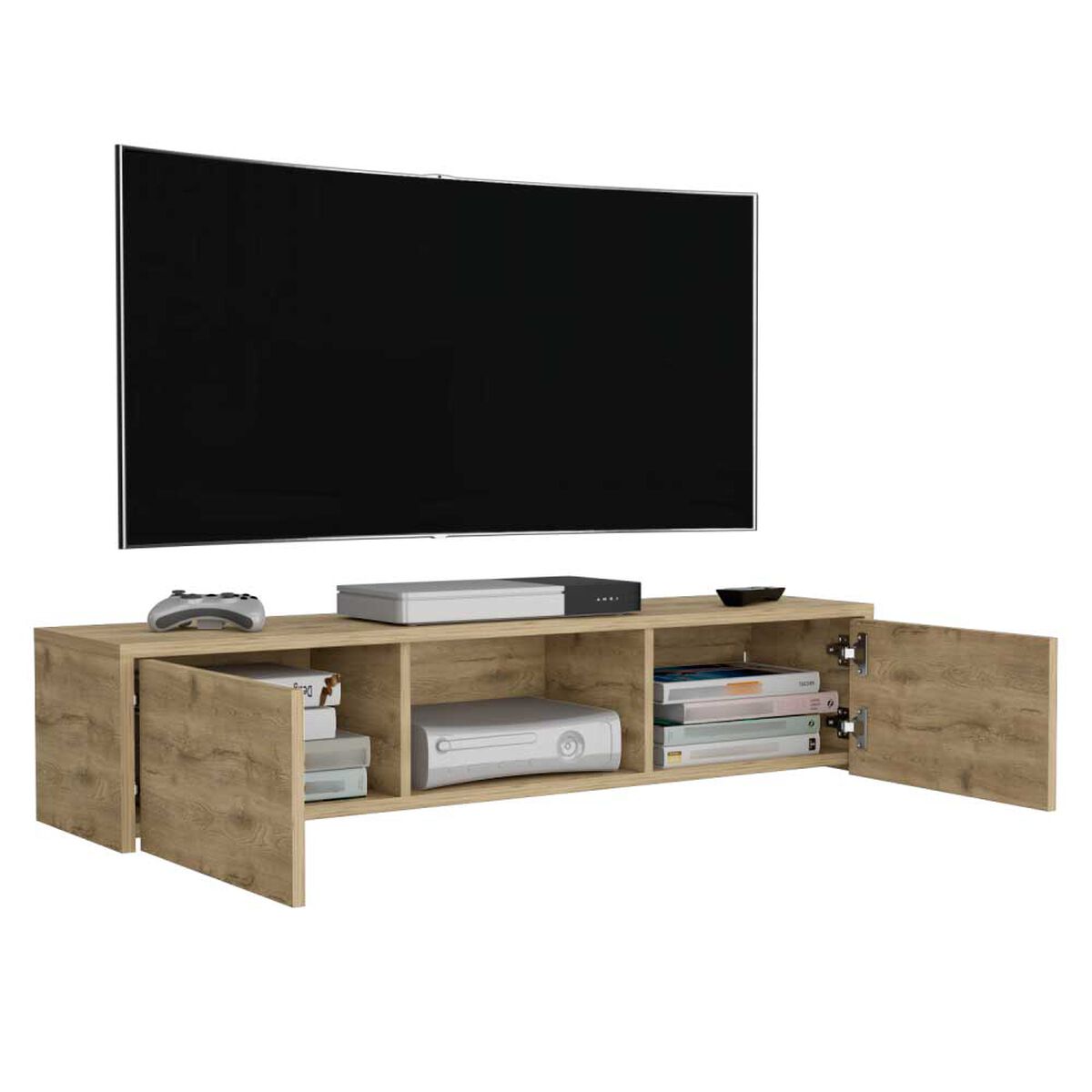 Panel TV TuHome Glen 49" Macadamia