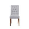 Juego de Comedor Latam Home Merida 6 Sillas Gris Claro