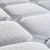 Cama Europea Celta 1,5 Plazas Black Soul + Respaldo + Velador Alba White