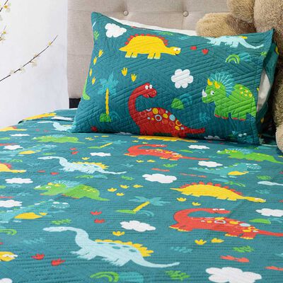 Imagen 2 del producto Quilt Infantil Doral 1,5 Plazas Origins Dinosaurios