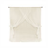 Set Cortinas Velo Romántico Beige Cm 200X220 Beige