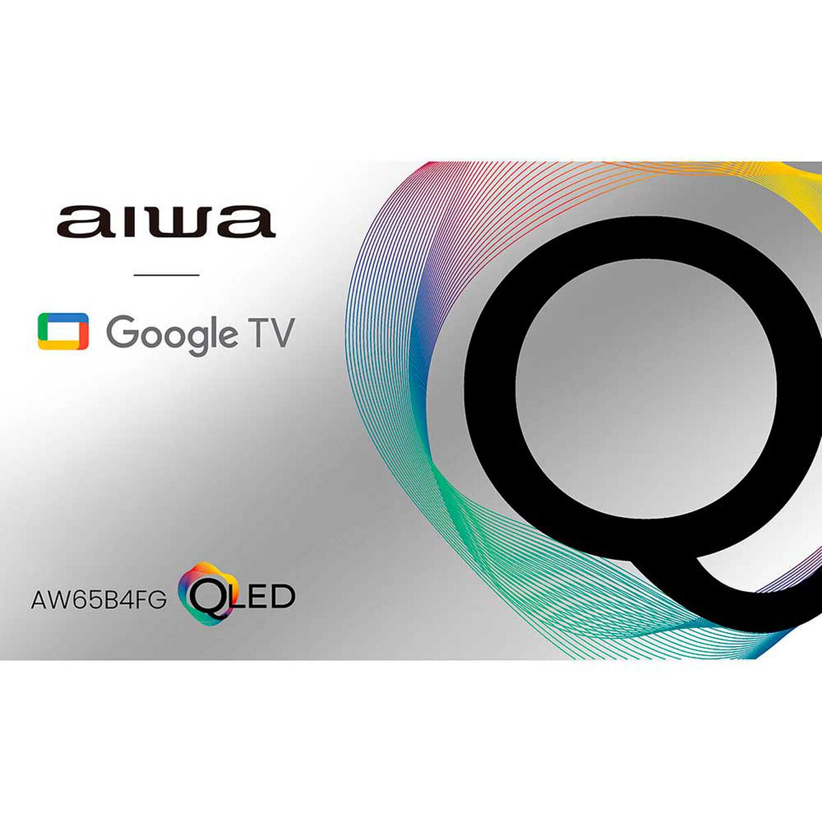 Smart TV  AIWA QLED 65" AW65B4QFG Android 14 Negro