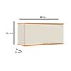 Mueble A&eacute;reo Cocina Roca Casta&ntilde;a 80 cm 1 Puerta Canela-Arena