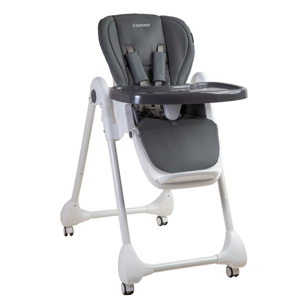 Silla de Comer Easy Feed Gris Bebesit