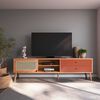 Rack TV Roca Campinas Canela Terra Hasta 75"