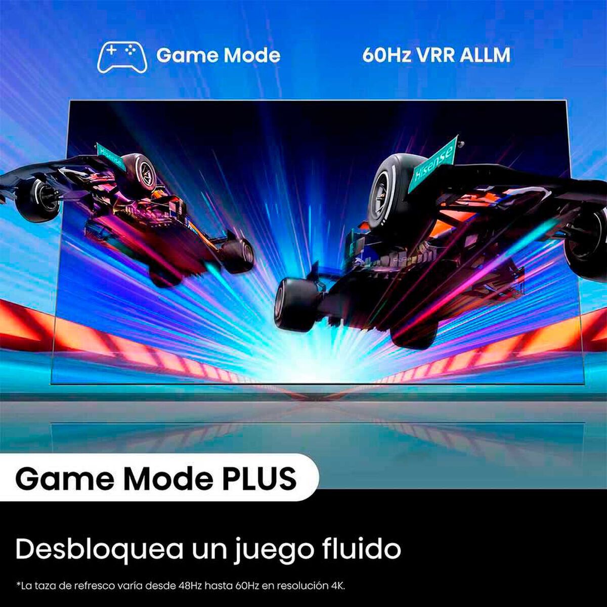 Smart TV LED 50" Hisense 4K UHD VIDAA 50A6N