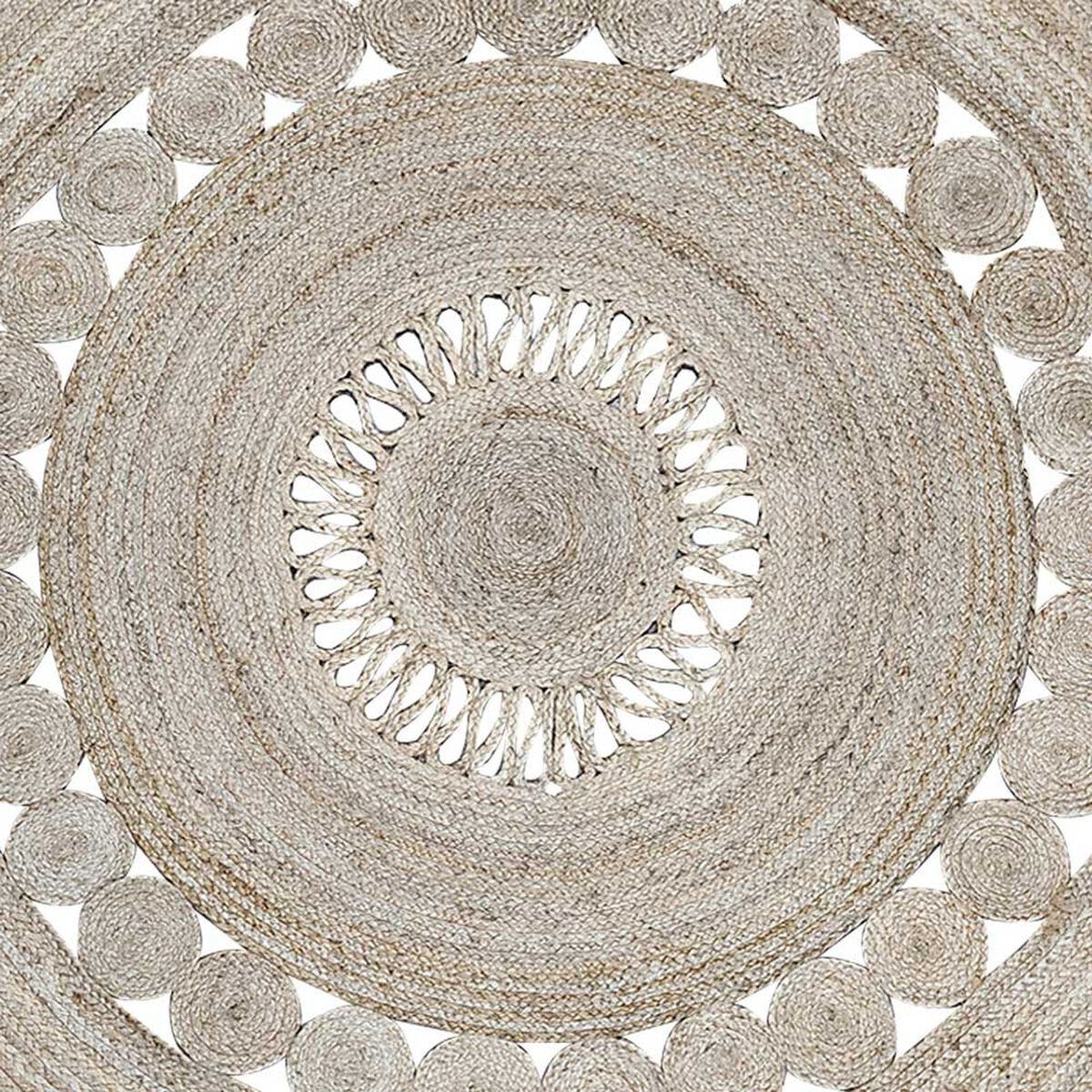 Alfombra Idetex Jute Braided Redonda 150 Natural