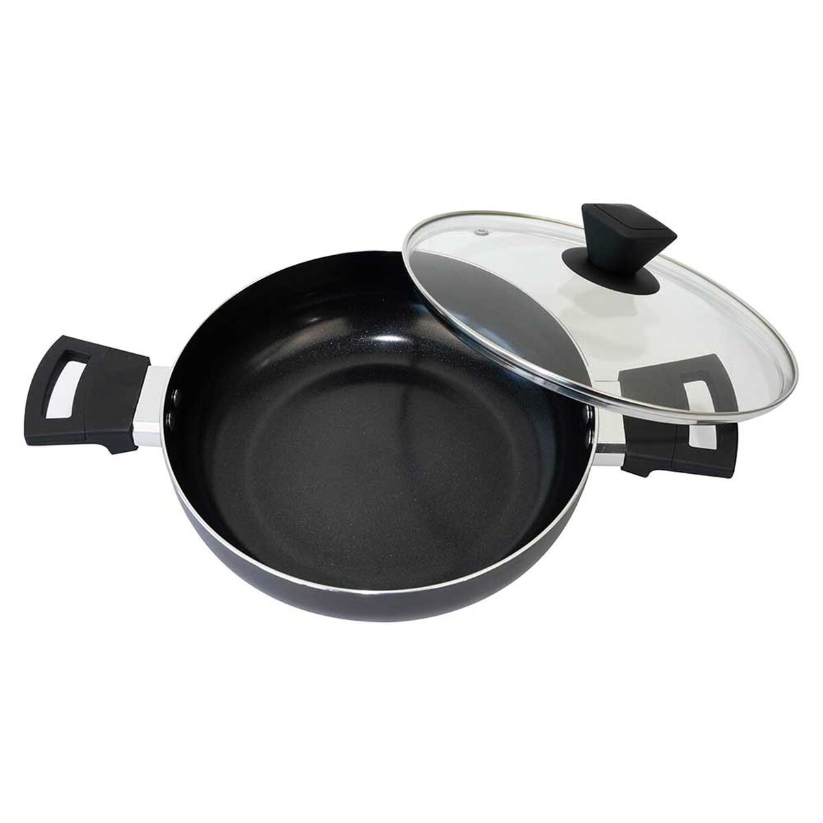 Arrocera Doral Lombardi C/Tapa 24 cm Negra