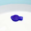 Bañera Bebé Plegable + Malla Seguridad Celeste GlowUp