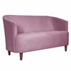 Sofá Masel Oslo 2 Cuerpos Rosa