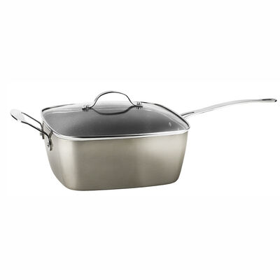 Imagen 1 del producto Sartén Aluminio Olla Multiuso Marmicoc Champagne 24 Cm