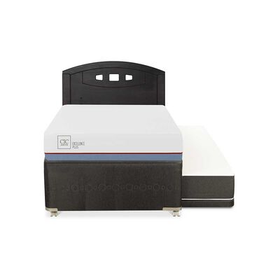 Imagen 1 del producto Cama Nido CIC 1,5 Plazas Excellence Plus + Respaldo Gales Negro