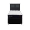 Cama Nido CIC 1,5 Plazas Premium + Respaldo Torino Negro