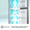 Refrigerador Hisense RT418N4ASU1 Top Mount 326 lts. Inox
