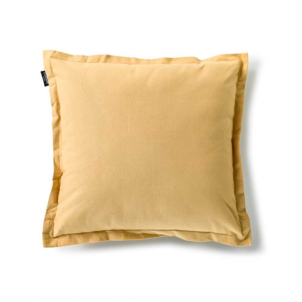 Cojín Cannon Loneta Mostaza 45x45cm