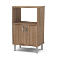 Mueble de Cocina Auxiliar para Microondas Vekkahome Tara Blanco