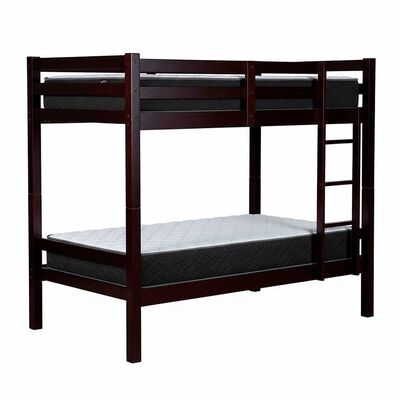 Combo Camarote Casanova 1 Plaza Af876 Capuccino + Pack 2 Colchones Celta 1 Plaza Evolution