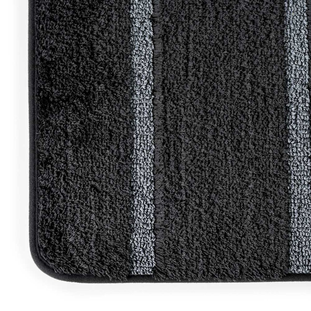 Piso de Baño Cannon Chenille 80 x 50 cm. Black