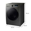 Lavadora Secadora Samsung WD11TA046BX/ZS 11/7 kg.