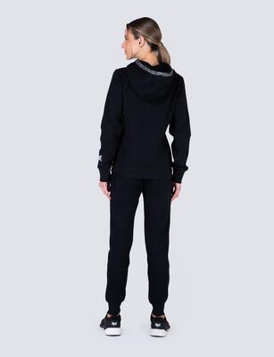 Imagen 2 del producto Polerón Hood Sport Mujer Everlast Negro, Arena