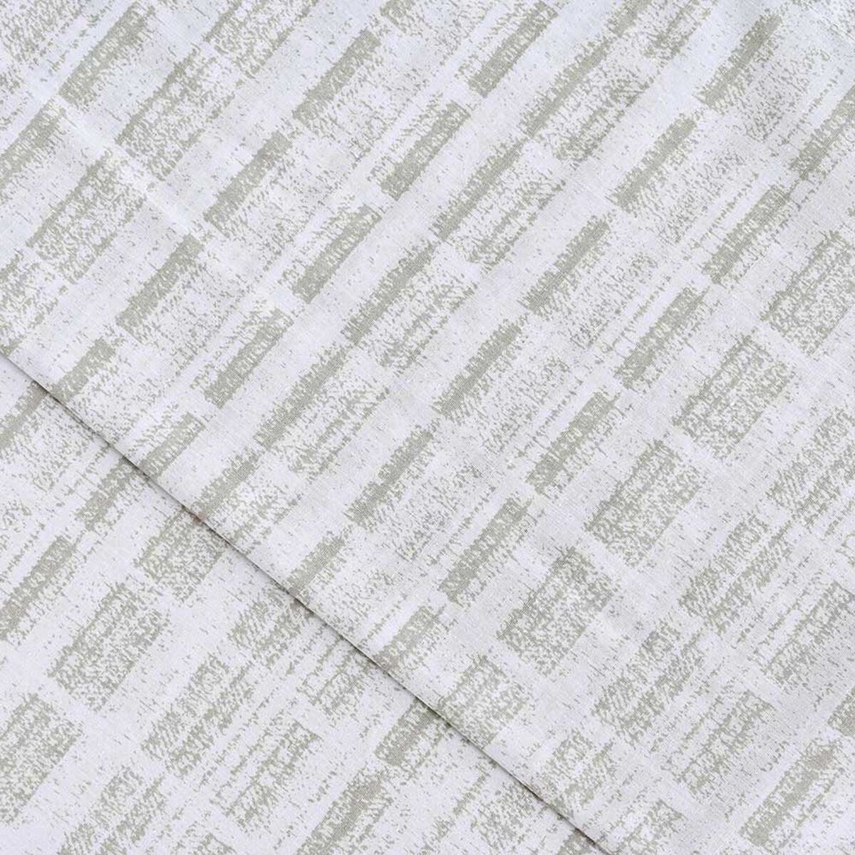 Juego de S&aacute;banas Elements & Co 200 Hilos King Terra Blanco