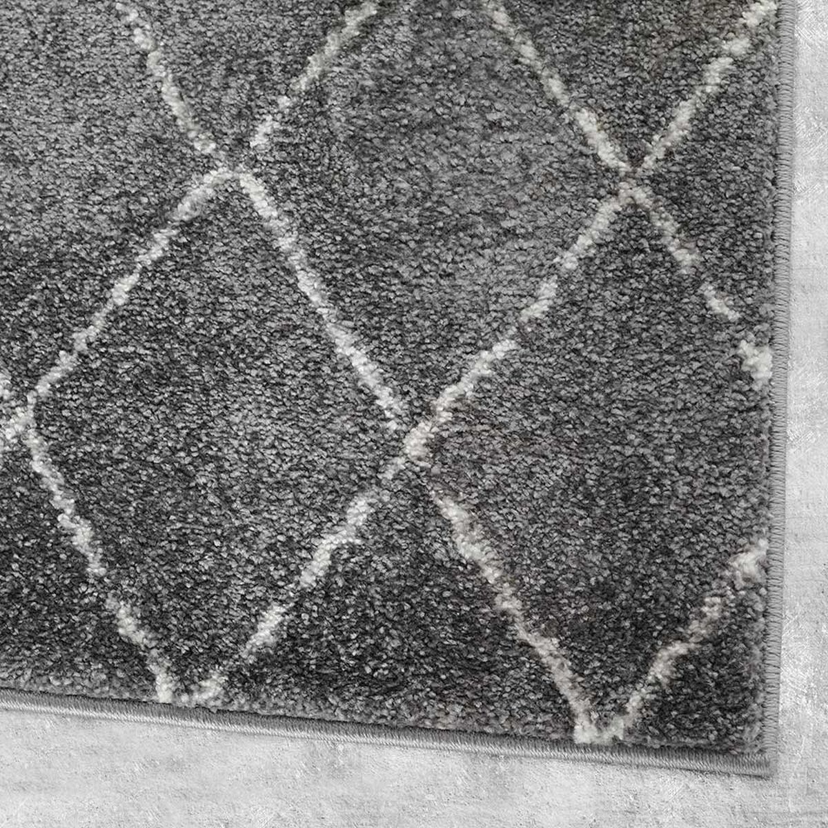 Bajada de Cama Modalfo Florida Gris 50 x 120 cm