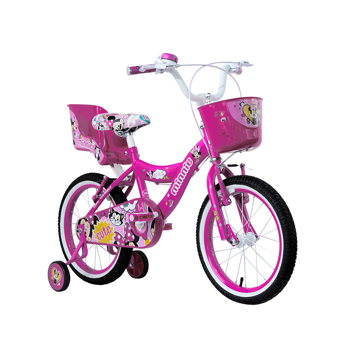 Bicicleta Lahsen Niña Minnie Aro  