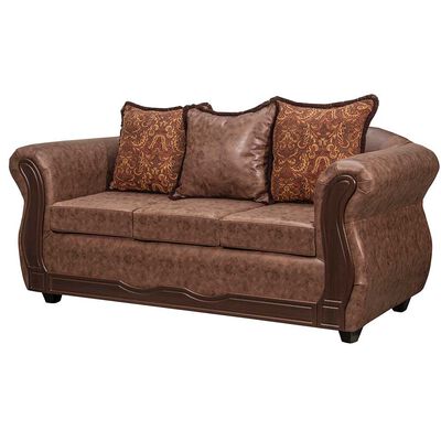 Imagen 2 del producto Sofá Black Factory Sofia 3 Cuerpos Café