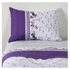 Cama Europea Latam Home 2 Plazas Cannon Palo Rosa + Set de sábanas