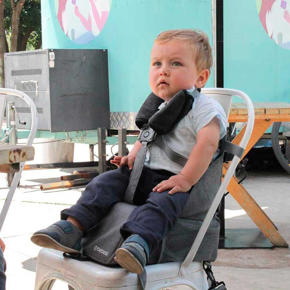 Silla Booster Gris J25