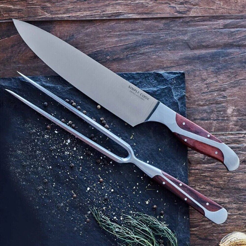 Set 2 Cuchillos Simple Cook Texas